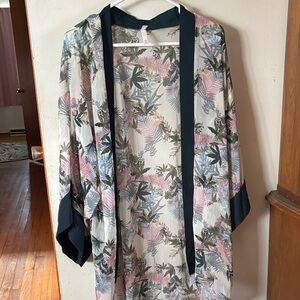 Floral Bath Robe